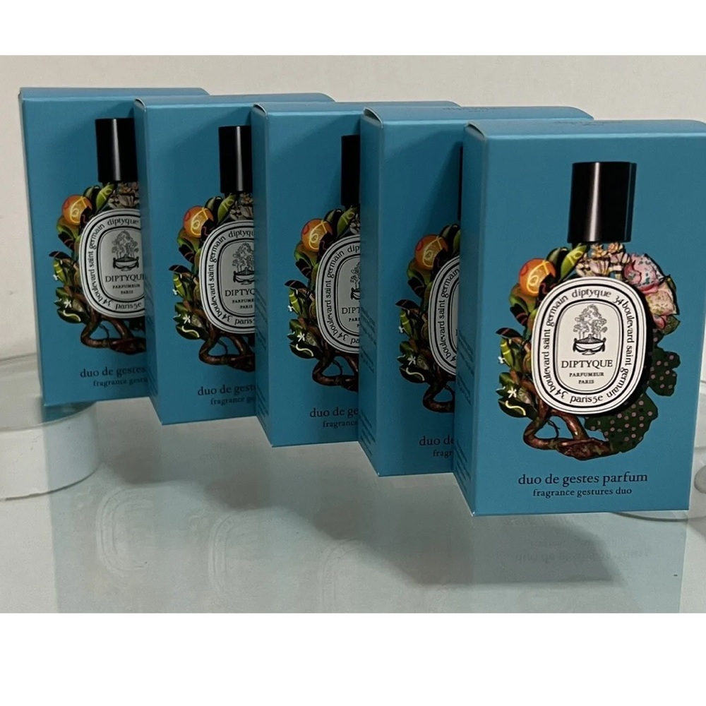 Diptyque Sens + Do Son Sample Trio Duo De gestes Parfum (5 PC)